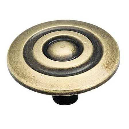 Gardencare BP594-AE 1.5 in. Round Knob - Antique English GA312064